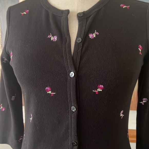 Express Button Up Sweater - Picture 3 of 8